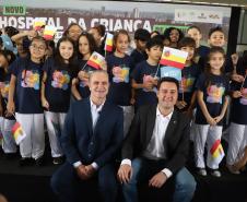 Megaestrutura: governador inaugura Hospital da Criança de Maringá
