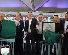 Megaestrutura: governador inaugura Hospital da Criança de Maringá