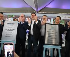 Megaestrutura: governador inaugura Hospital da Criança de Maringá