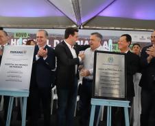 Megaestrutura: governador inaugura Hospital da Criança de Maringá