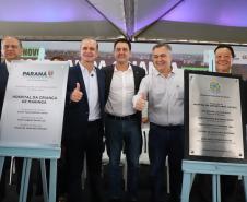 Megaestrutura: governador inaugura Hospital da Criança de Maringá