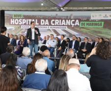 Megaestrutura: governador inaugura Hospital da Criança de Maringá