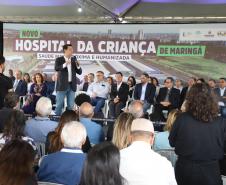 Megaestrutura: governador inaugura Hospital da Criança de Maringá