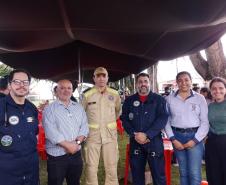 Sesa simula acidente com várias vítimas para treinamento de urgência em Jandaia do Sul