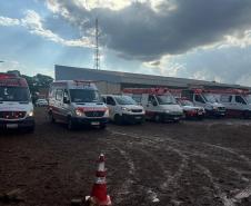 Sesa simula acidente com várias vítimas para treinamento de urgência em Jandaia do Sul