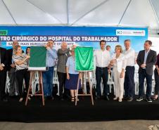 Investimento de R$ 11,7 milhões: Hospital do Trabalhador ganha novo centro cirúrgico e enfermaria