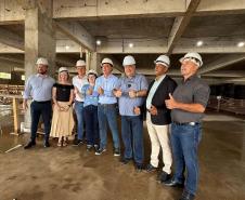 Estado vistoria obras do Hospital de Colombo e do AME de Almirante Tamandaré