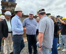 Estado vistoria obras do Hospital de Colombo e do AME de Almirante Tamandaré