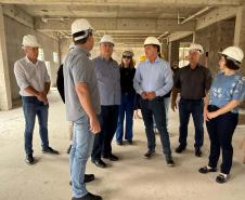 Estado vistoria obras do Hospital de Colombo e do AME de Almirante Tamandaré