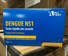 Paraná recebe 359,9 mil testes rápidos de dengue e Sesa organiza distribuição