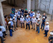Estado vistoria obras do Hospital de Colombo e do AME de Almirante Tamandaré