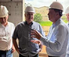 Estado vistoria obras do Hospital de Colombo e do AME de Almirante Tamandaré