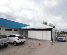 Primeira tenda de apoio à Saúde começa a atender pacientes nesta quinta em Matinhos