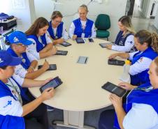 13 mil tablets entregues pelo Estado em 2022 revolucionaram trabalho dos agentes de saúde
