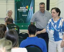 Paraná acolhe 125 novos profissionais do Mais Médicos durante o Saúde em Movimento
