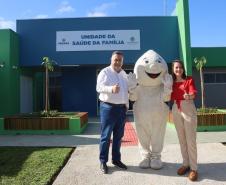 Com apoio do Governo, nova Unidade de Saúde da Família é inaugurada em Rio Branco do Sul