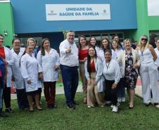 Com apoio do Governo, nova Unidade de Saúde da Família é inaugurada em Rio Branco do Sul