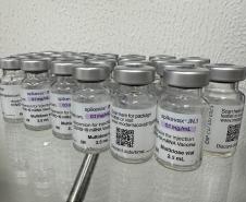Servidores estaduais da Saúde recebem vacina da gripe e Covid-19
