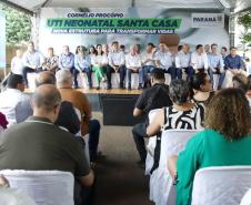 Darci Piana inaugura nova UTI neonatal da Santa Casa de Cornélio Procópio