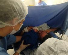 Rede materno-infantil do Estado garante parto seguro de gêmeas após gestação de alto risco