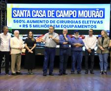 Com investimento do Estado, Santa Casa de Campo Mourão vai ampliar cirurgias em 560%