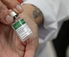 Dia D: Paraná aplica 374,8 mil vacinas, supera meta e está em 2º na imunização contra a gripe