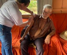 Sesa incentiva vacinação extramuros como estratégia para ampliar cobertura contra a gripe no Paraná