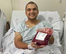 Ampolinha de esperança: morador do Paraná doa medula a paciente do Rio Grande do Norte