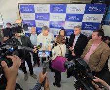 Estado libera R$ 1,3 milhão em equipamentos para o Hospital Santa Rita, de Maringá
