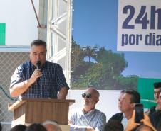 Ratinho Junior inaugura primeira Unidade Mista de Saúde do Paraná em Maria Helena