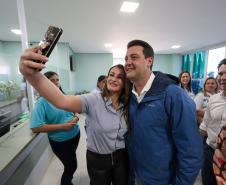 Ratinho Junior inaugura primeira Unidade Mista de Saúde do Paraná em Maria Helena