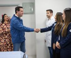 Ratinho Junior inaugura primeira Unidade Mista de Saúde do Paraná em Maria Helena