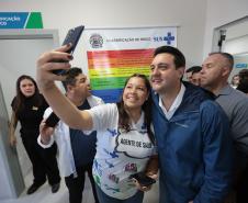 Ratinho Junior inaugura primeira Unidade Mista de Saúde do Paraná em Maria Helena