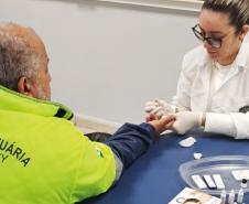 Secretaria da Saúde realiza ação no porto de Paranaguá com atendimentos, testes e vacinas  