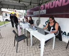 Carreta Saúde da Mulher zera fila para exames de mamografia em Cerro Azul