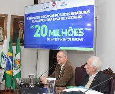 Governo do Paraná investe R$ 20 milhões para auxiliar na construção do HCzinho da UFPR