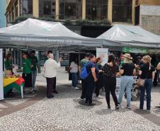 Ação sensibiliza população sobre a importância de uma alimentação saudável e sustentável