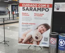 Paraná mantém vigilância e reforça alerta para prevenção do sarampo