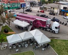 Carreta Saúde da Mulher faz mais de 1,5 mil atendimentos em Santo Antônio do Caiuá