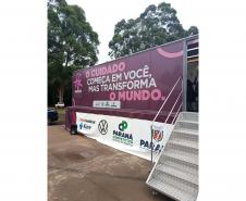 Nova Laranjeiras: Carreta Saúde da Mulher leva atendimento à maior terra indígena do Paraná