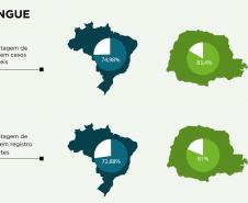 Paraná tem redução de casos e mortes por dengue maior do que a média nacional em 2025