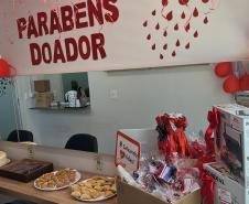 Hemepar homenageia doadores mais frequentes em Curitiba