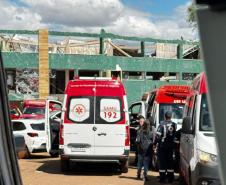Agilidade do Samu e apoio de 50 socorristas foram fundamentais para os atendimentos das vítimas do tornado