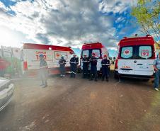 Agilidade do Samu e apoio de 50 socorristas foram fundamentais para os atendimentos das vítimas do tornado