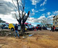 Agilidade do Samu e apoio de 50 socorristas foram fundamentais para os atendimentos das vítimas do tornado