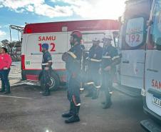 Agilidade do Samu e apoio de 50 socorristas foram fundamentais para os atendimentos das vítimas do tornado