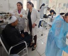 400 profissionais de saúde foram mobilizados para atender vítimas do tornado em Rio Bonito do Iguaçu