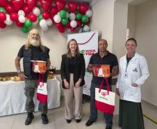 Hemepar homenageia doadores mais frequentes em Curitiba