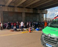 Mais de 500 participantes: Mauá da Serra é palco de treinamento para grandes emergências