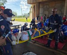 Mais de 500 participantes: Mauá da Serra é palco de treinamento para grandes emergências